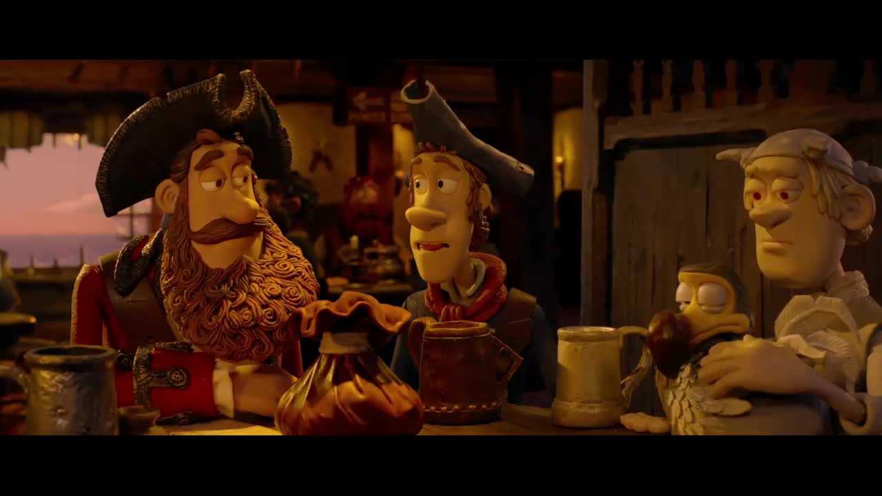 Piráti! ( 2012 Animovaný Dobrodružný Komédie Rodinný) Sk dabing