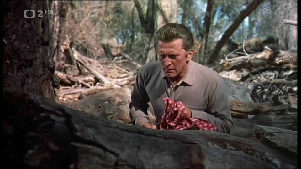 Poslední vlak z Gun Hillu (Kirk Douglas,Anthony Quinn,Carolyn Jones 1959 Western Drama) Cz dabing