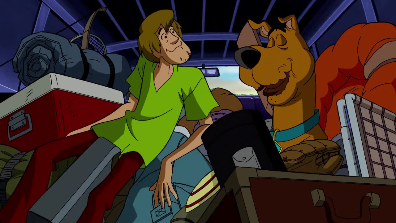 Scooby Doo a přízrak na letním táboře ( 2012 Animovaný Rodinný Fantasy Bdrip 1080p ) Cz dabing